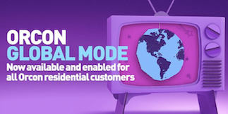 Orcon, global mode, technology, free movies, free movies online, streaming movies, watch movies online
